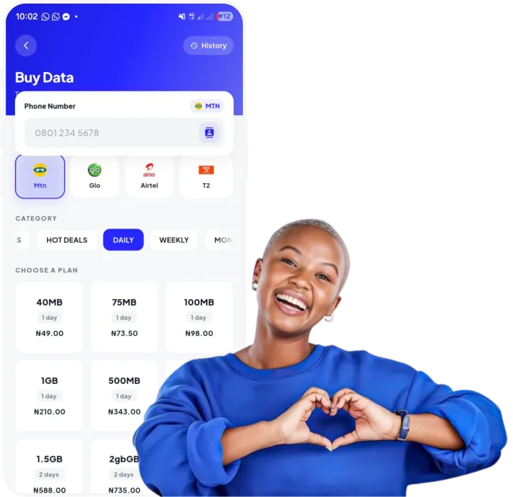Buy data on bpay