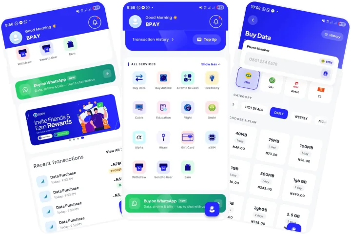 bpay dashboard