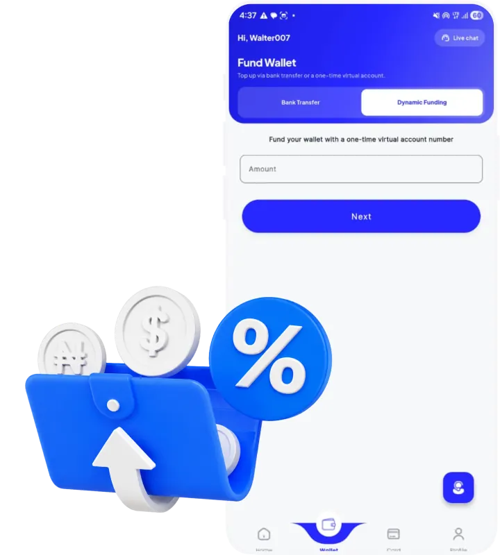 Fund your bpay wallet